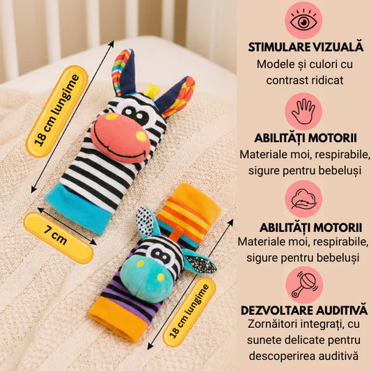 Șosete și brățări zornăitoare