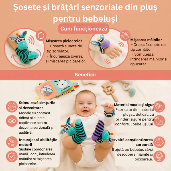 Șosete și brățări zornăitoare