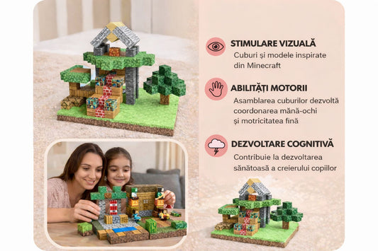 CubiCraft™3D -Elimină ecranele nocive!