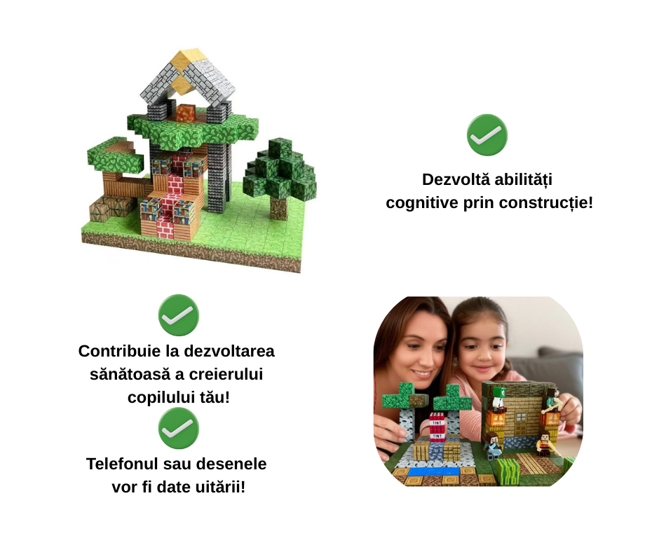 CubiCraft™3D -Elimină ecranele nocive!